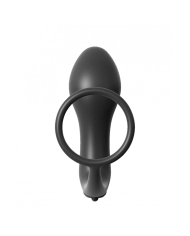 Stimulateur prostatique et Cockring Vibrant Ass-Gasm - Pipedream