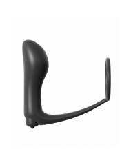 Stimulateur prostatique et Cockring Vibrant Ass-Gasm - Pipedream