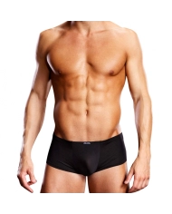 Black Sexy Short Performance Microfiber - Blue Line