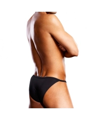 Sexy String Performance Microfiber Bikini Schwarz - Blue Line