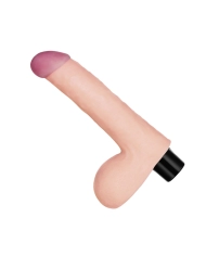 Realistic Vibrator with scrotum (21 cm) Softee 8