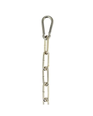 Chain (2 m.) - Welded  with 2 carabine hooks