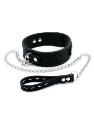 Silikon BDSM Halsband mit Schalle - Rimba