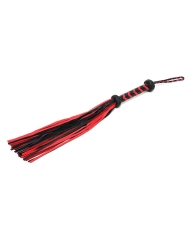 BDSM Braided Flogger Red/Black - Rimba