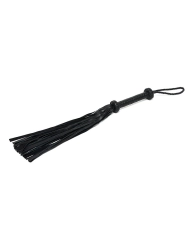 BDSM Braided Flogger Black - Rimba
