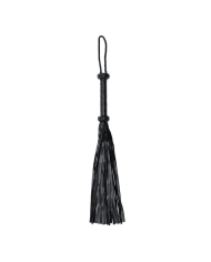 BDSM Braided Flogger Black - Rimba