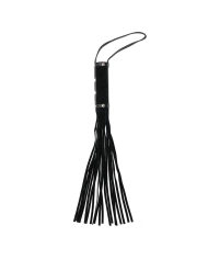 BDSM Suede Leather whip Black - Rimba