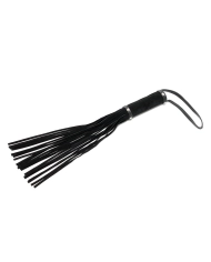BDSM Suede Leather whip Black - Rimba