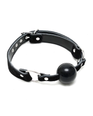 Bavaglio in silicone Ø 4.4 cm Nero - Rimba