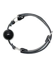 Bavaglio in silicone Ø 4.4 cm Nero - Rimba