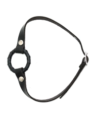 Bavaglio con O Ring Ø 5 cm Nero - Rimba