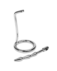 Plug urétral de chasteté en acier inox - Rimba