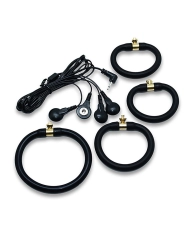 Electro silicone uni polar cock rings - Rimba