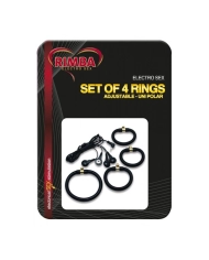 Electro silicone uni polar cock rings - Rimba