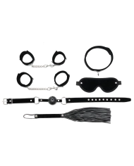 BDSM Starter Kit Black (6-Pieces) - Rimba