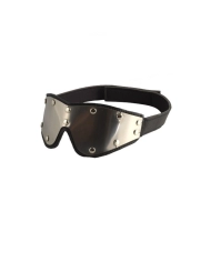 Leder und Metall Augenbinde - Rimba