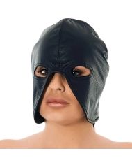 Masque de bourreau BDSM en cuir (unisex) - Rimba