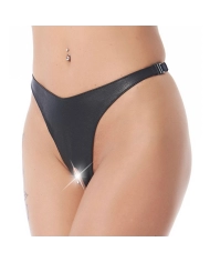 Geöffnet Leder String mit Kette und clips – Rimba