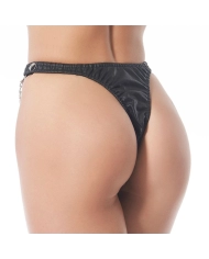 Leder G-String mit 3 Ketten – Rimba