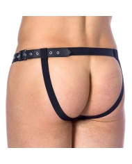 Jockstrap di cuoio con sacchetto staccabile – Rimba