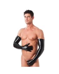 Latex-Handschuhe Schwarz (lange) – Rimba
