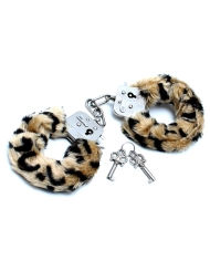 SM Handcuffs with fur Leo - Rimba