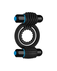 Double anneau pénien vibrant C-Ring – Doc Johnson