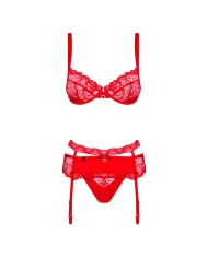 Sexy Intimo Heartina (Rosso) - Obsessive