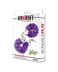 Menottes SM fourrure violet - Rimba