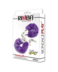 Purple Beginner's Furry Cuffs - Rimba