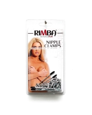 Adjustable Nipple clamps with chain - Rimba