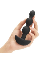 Chapelet anal vibrant avec télécommande - B-Vibe triplet Noir