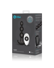 Chapelet anal vibrant avec télécommande - B-Vibe triplet Noir