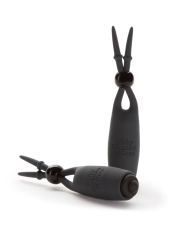 Wireless Vibrating Nipple Clamps - Fifty Shades of Grey