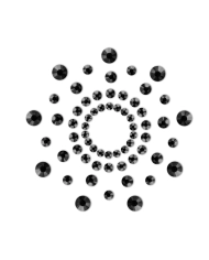 Bijoux de seins Mimi Noirs - Cache-tétons adhésifs