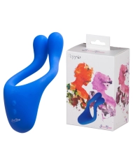 Vibrator for couples Doppio Blue - BeauMents