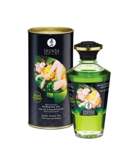 Huile chauffante aphrodisiaque Shunga - Thé Vert Exotic