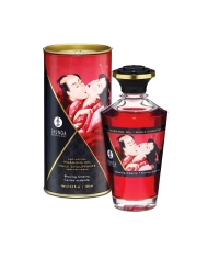 Huile chauffante aphrodisiaque Shunga - Cerise Ardente