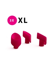 Embouts de rechange XL en silicone pour Womanizer 2GO