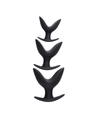 Butt plug qui s'écarte (3pces) Ass Anchors - Master Series