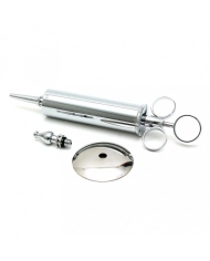 Siringa di metallo per clisteri 100 ml