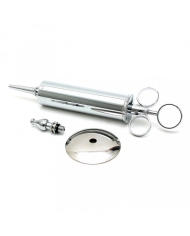 Metal syringe for enema 100ml