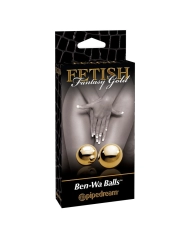 Metallo Ben Wa Balls Gold - Pipedream