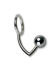 Penisring mit Analkugel (Medium) - Rimba