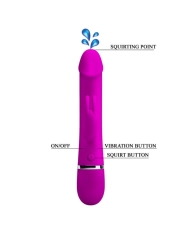 Vibratore Rabbit Squirting Henry - Pretty Love