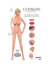Lebensgrosse Real Doll Kitty - Pipedream