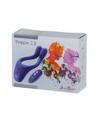 Vibratore per coppie Doppio 2.0 Purple – BeauMents