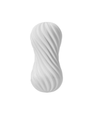Masturbatore riutilizzabile TENGA FLEX - Silky White