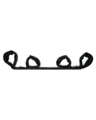 Adjustable spreader bar with 4 handcuffs (39 cm) - Rimba