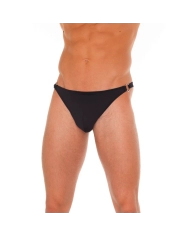 Sexy G-String mit O-ring (schwarz) - Rimba